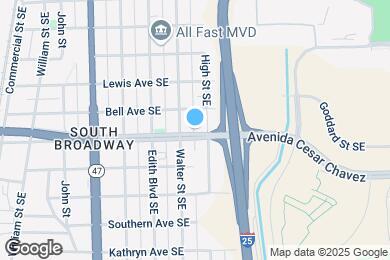 Map image of the property - 711 Avenida Cesar Chavez SE