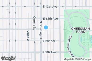 Map image of the property - 1081 N Marion St