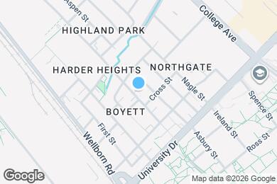 Map image of the property - August Move in! 3 Bed, 3.5 Bath on Northgate
