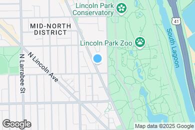 Map image of the property - 2119 N Clark St