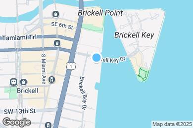 Map image of the property - 801 Brickell Bay Dr