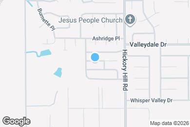 Map image of the property - 5837 Hickory Greene Dr