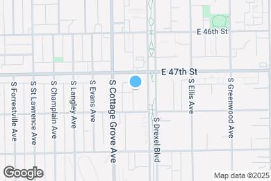 Map image of the property - 4720 S Drexel Blvd Chicago, IL 60615