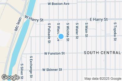 Map image of the property - 1714 S Waco Ave