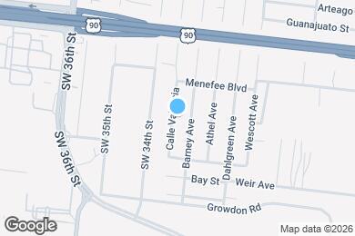 Map image of the property - 2514 Valencia