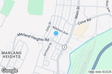 Map image of the property - 3528 Orchard St