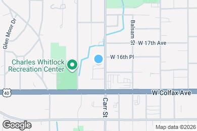 Map image of the property - 1615 Carr St