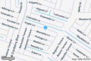 Map image of the property - 2645 Vogler Ln