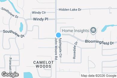 Map image of the property - 3903 Applegate Cir