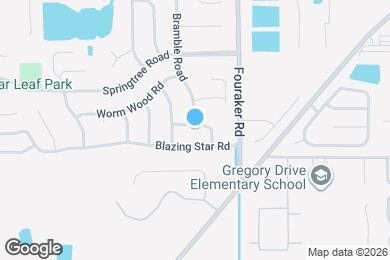 Map image of the property - 8102 Birds Foot Ln