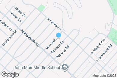 Map image of the property - 918 University Ave