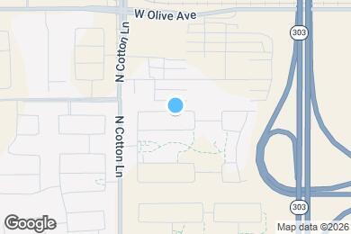 Map image of the property - 16957 W Alice Ave