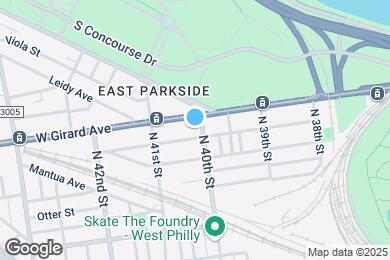 Map image of the property - 1101 N 41st St