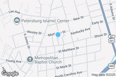 Map image of the property - 721 Wilson St