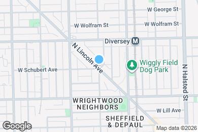 Map image of the property - 2700 N Seminary Ave