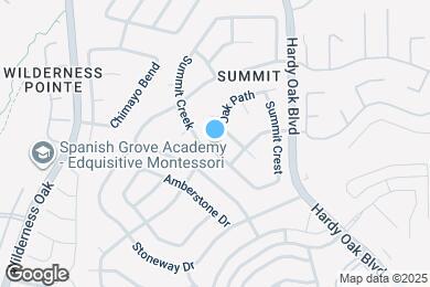 Map image of the property - 25039 Summit Creek