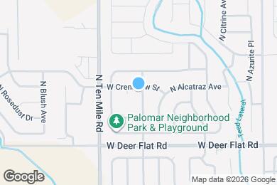 Map image of the property - 1439 W Crenshaw St