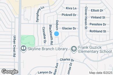 Map image of the property - 4219 Osborn Rd