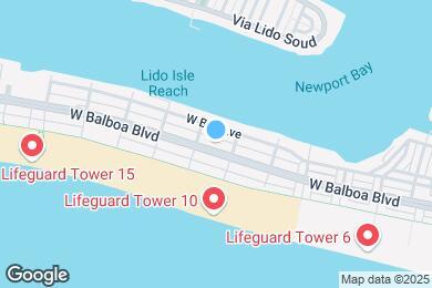 Map image of the property - 1024 W Balboa Blvd
