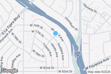 Map image of the property - 7600 Goddard Ave
