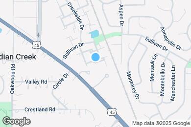 Map image of the property - 341 Birchwood Ct
