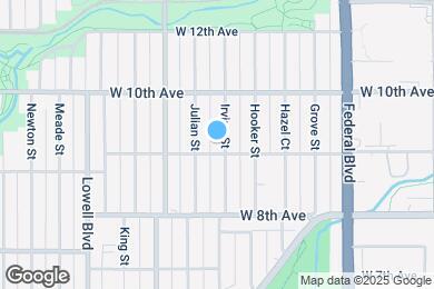Map image of the property - 915 Irving St