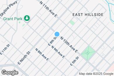 Map image of the property - 926 E 8th St