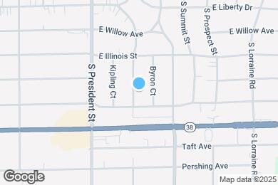 Map image of the property - 519 S Williston St