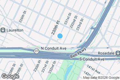 Map image of the property - 139-51 231st St