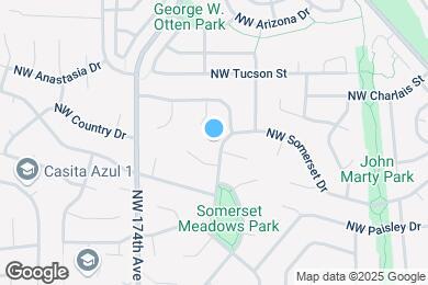 Map image of the property - 16985 NW Somerset Dr