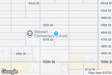 Map image of the property - 4620 47th St