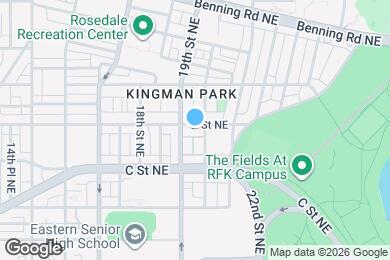 Map image of the property - 1917 D St NE