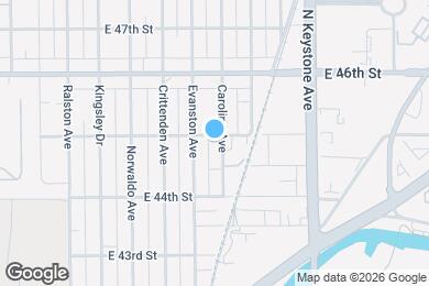 Map image of the property - 4460 Caroline St