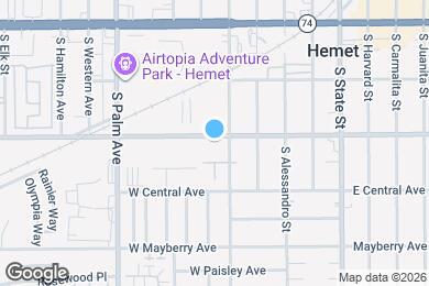 Map image of the property - 535 W Acacia Ave