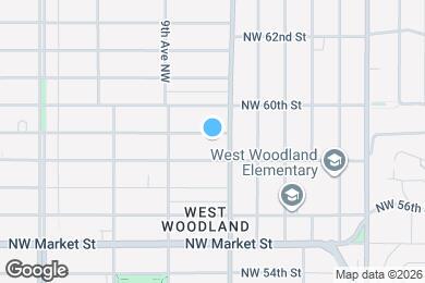 Map image of the property - 811 NW 59th St