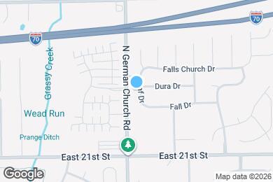 Map image of the property - 2238 Leaf Dr