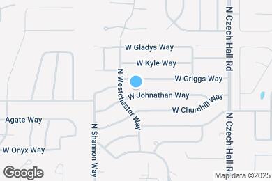 Map image of the property - 1135 W Johnathan Way