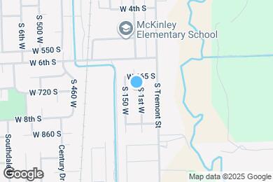 Map image of the property - 724 S 100 W