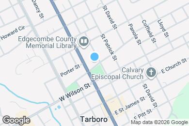 Map image of the property - 108 E Park Ave