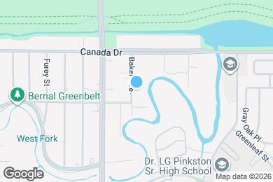 Map image of the property - 4022 Baker Ave
