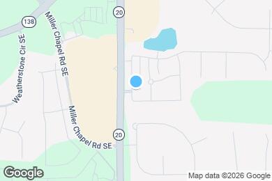 Map image of the property - 1244 Saxony Dr SE