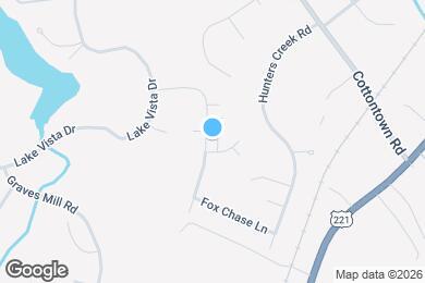 Map image of the property - 1045 Presidents Ln