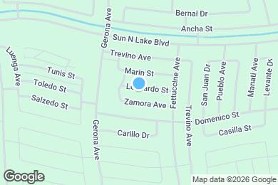 Map image of the property - 8001 Leonardo St