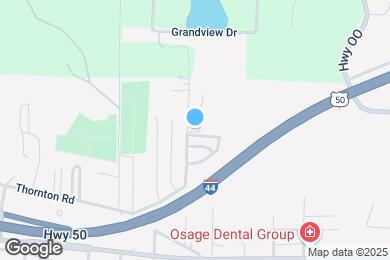 Map image of the property - 623 Palisades Dr