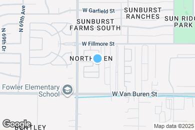 Map image of the property - 424 N 66th Ave