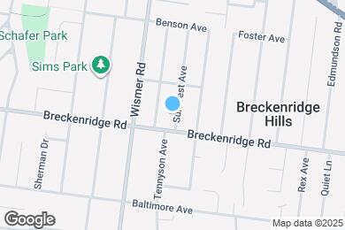 Map image of the property - 3221 Suncrest Ave