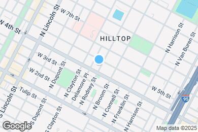 Map image of the property - 417 N Rodney St