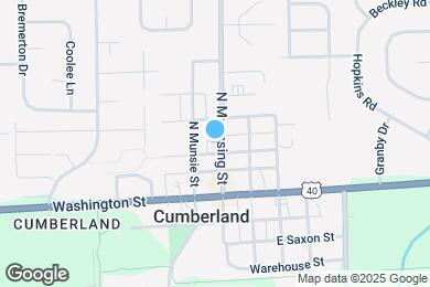 Map image of the property - 108 N Muessing St