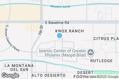 Map image of the property - 848 E Constance Wy