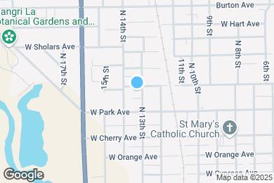 Map image of the property - 1403 W John Ave